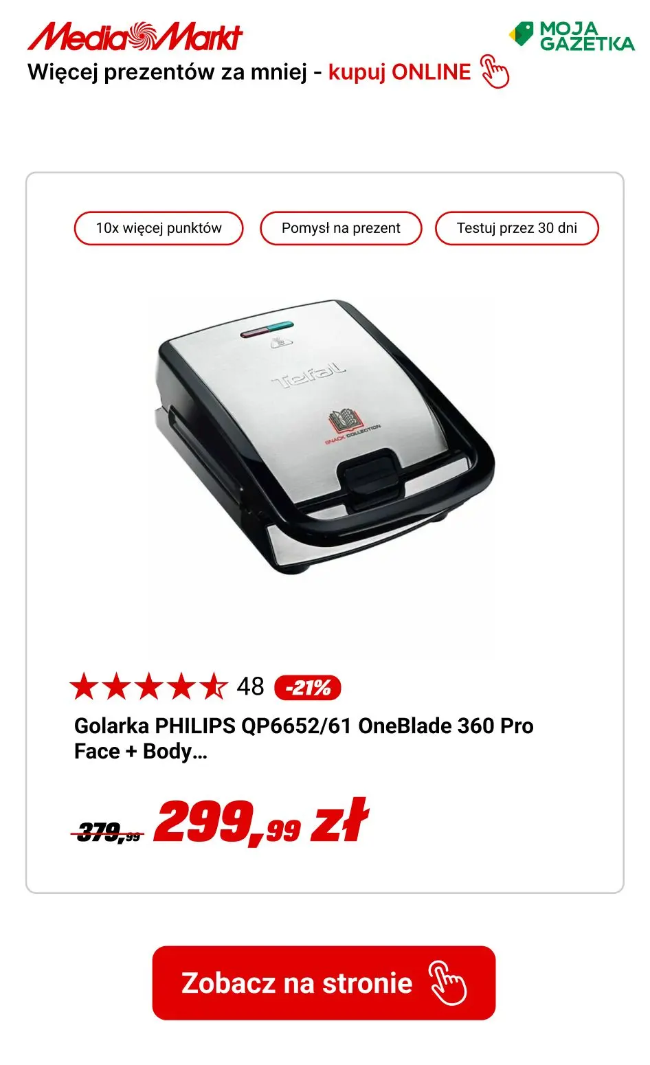 gazetka promocyjna Media Markt Mikołajki w Media Markt! Kupuj więcej prezentów za mniej! - Strona 3