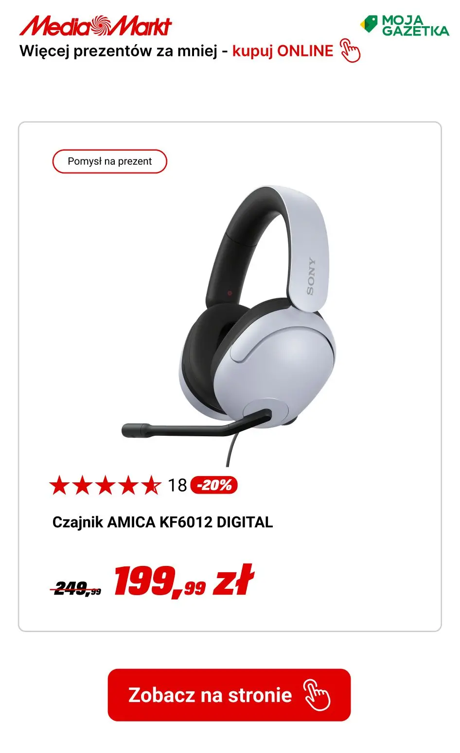 gazetka promocyjna Media Markt Mikołajki w Media Markt! Kupuj więcej prezentów za mniej! - Strona 14