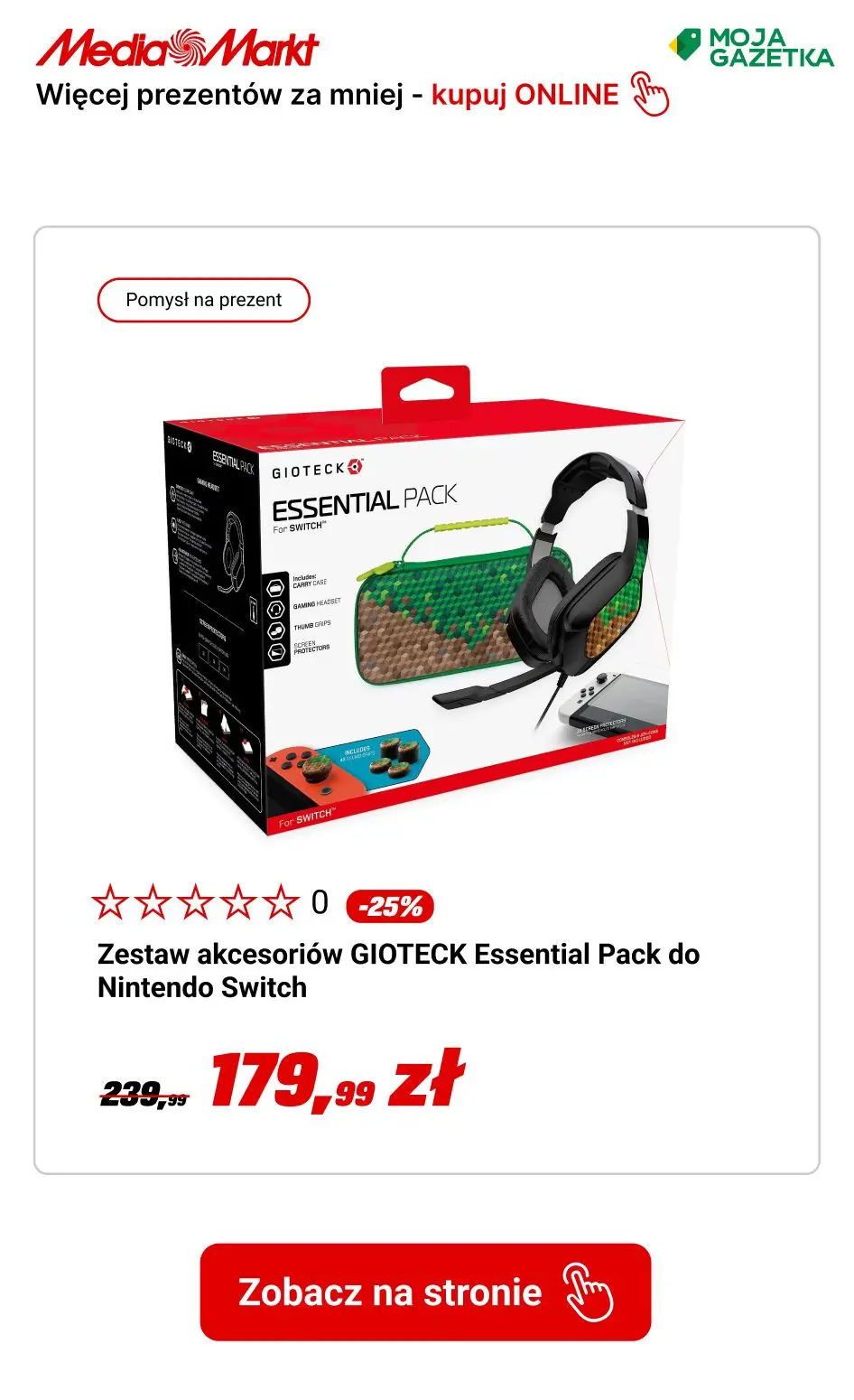 gazetka promocyjna Media Markt Mikołajki w Media Markt! Kupuj więcej prezentów za mniej! - Strona 15