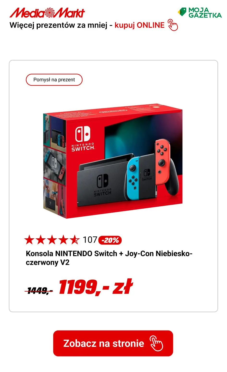 gazetka promocyjna Media Markt Mikołajki w Media Markt! Kupuj więcej prezentów za mniej! - Strona 18