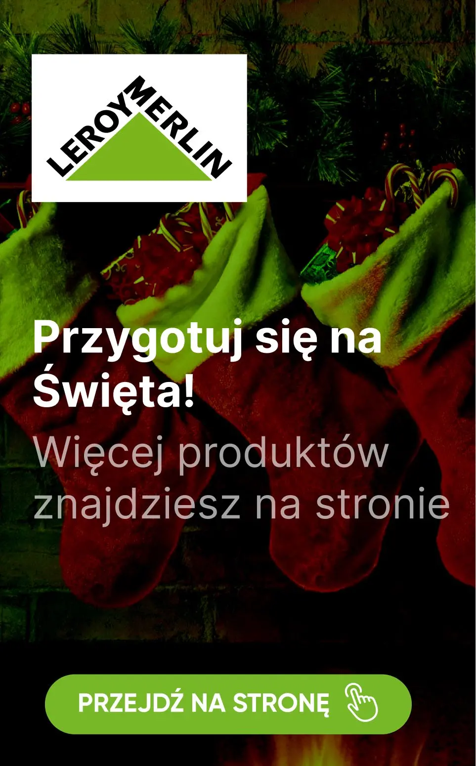 gazetka promocyjna Leroy Merlin Przygotuj się na święta, sprawdź oferty choinek w super cenach!!! - Strona 43