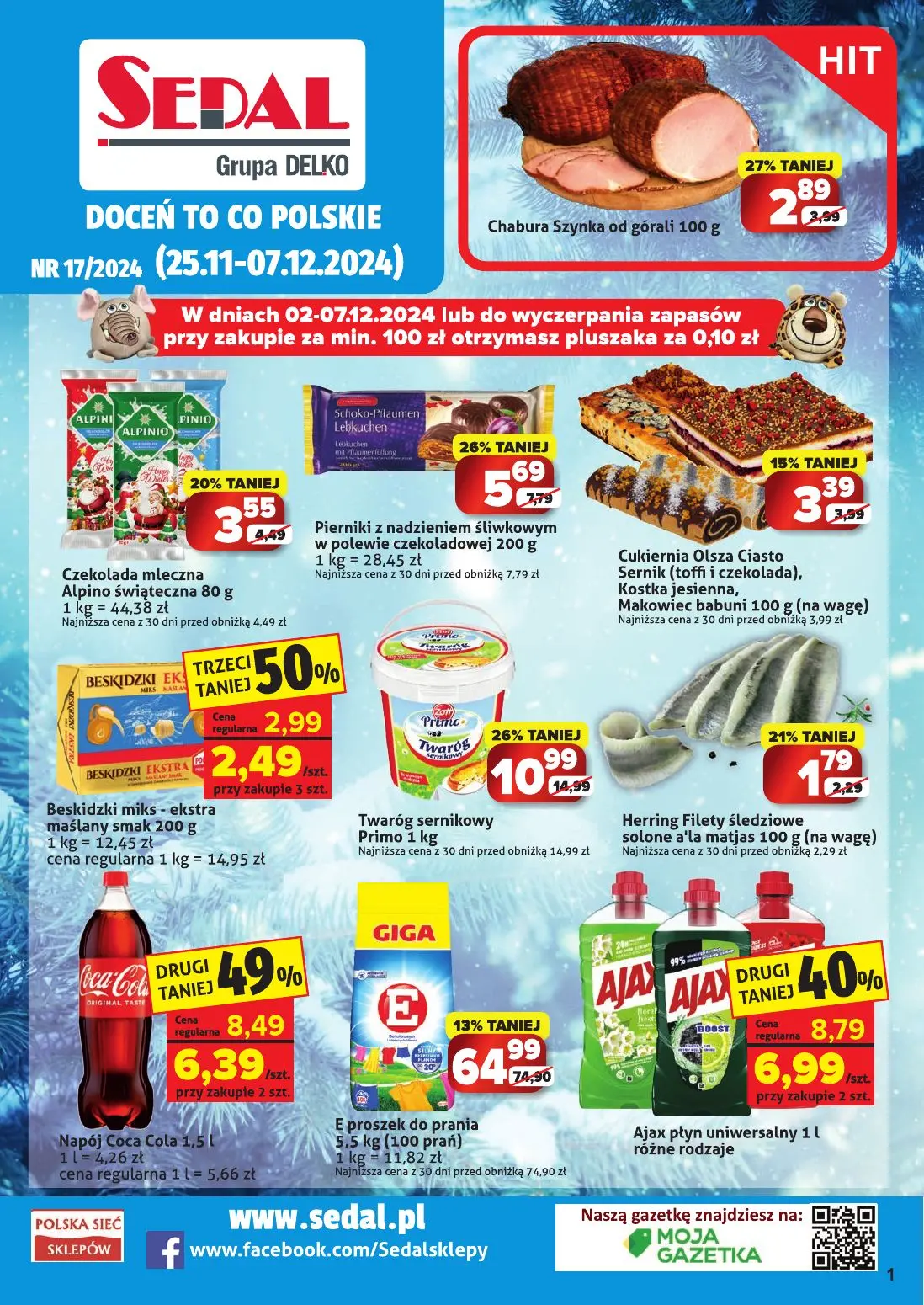 gazetka promocyjna Sedal  - Strona 1