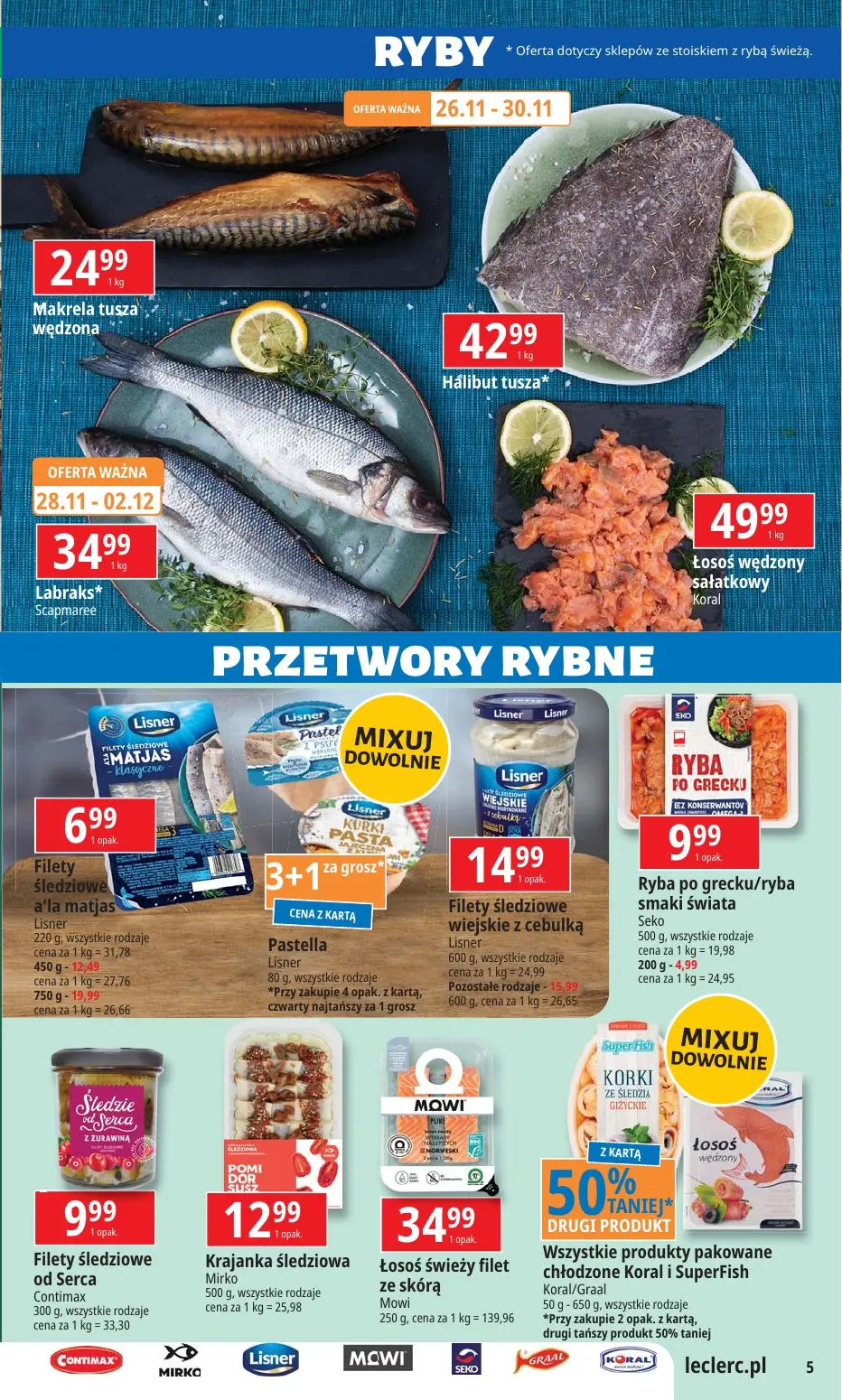 gazetka promocyjna E.Leclerc Mikołajki w dobrej cenie - oferta rozszerzona - Strona 5