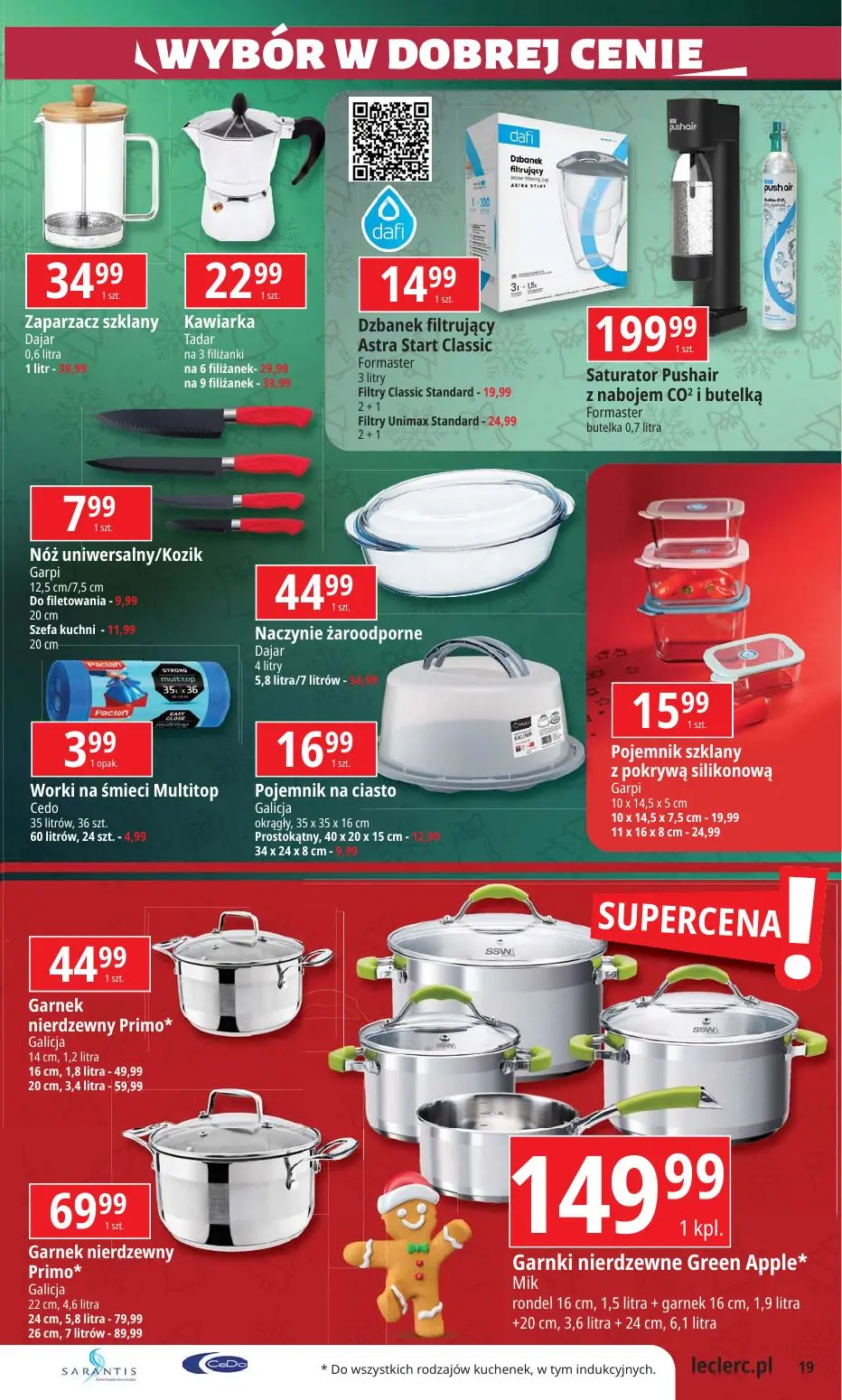 gazetka promocyjna E.Leclerc Mikołajki w dobrej cenie - oferta rozszerzona - Strona 19