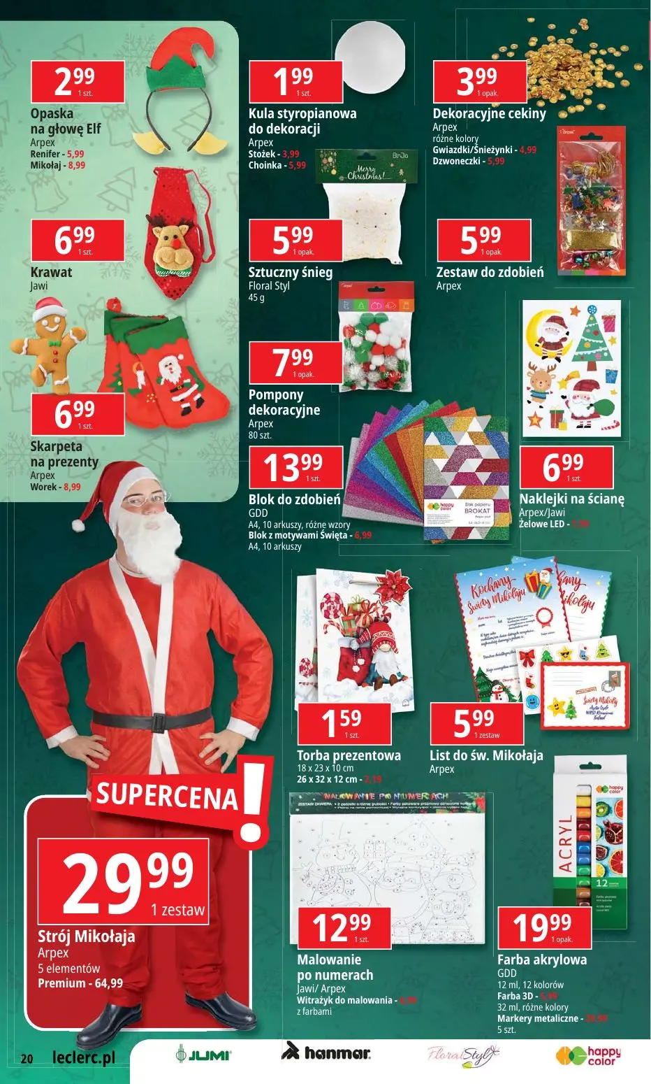 gazetka promocyjna E.Leclerc Mikołajki w dobrej cenie - oferta rozszerzona - Strona 20