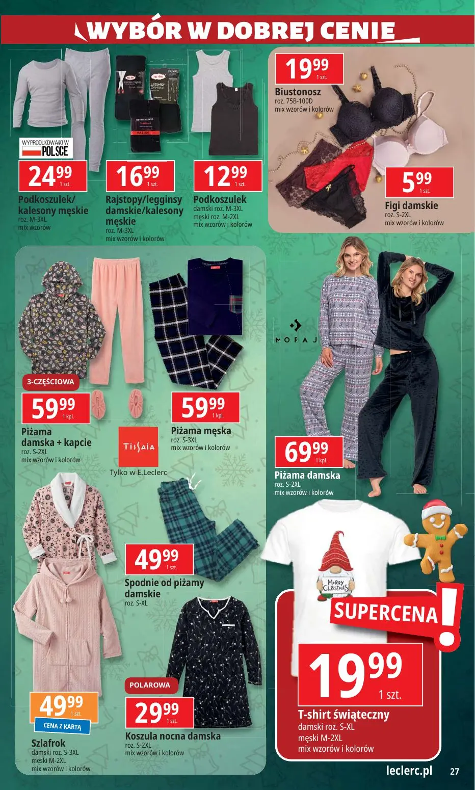 gazetka promocyjna E.Leclerc Mikołajki w dobrej cenie - oferta rozszerzona - Strona 27