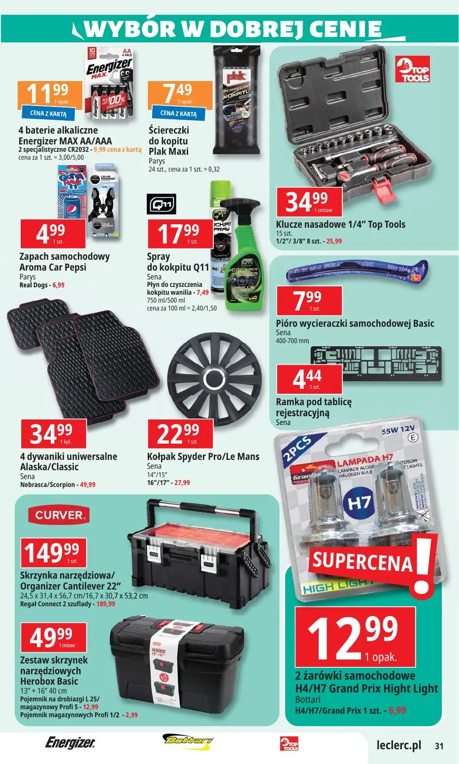 gazetka promocyjna E.Leclerc Mikołajki w dobrej cenie - oferta rozszerzona - Strona 31