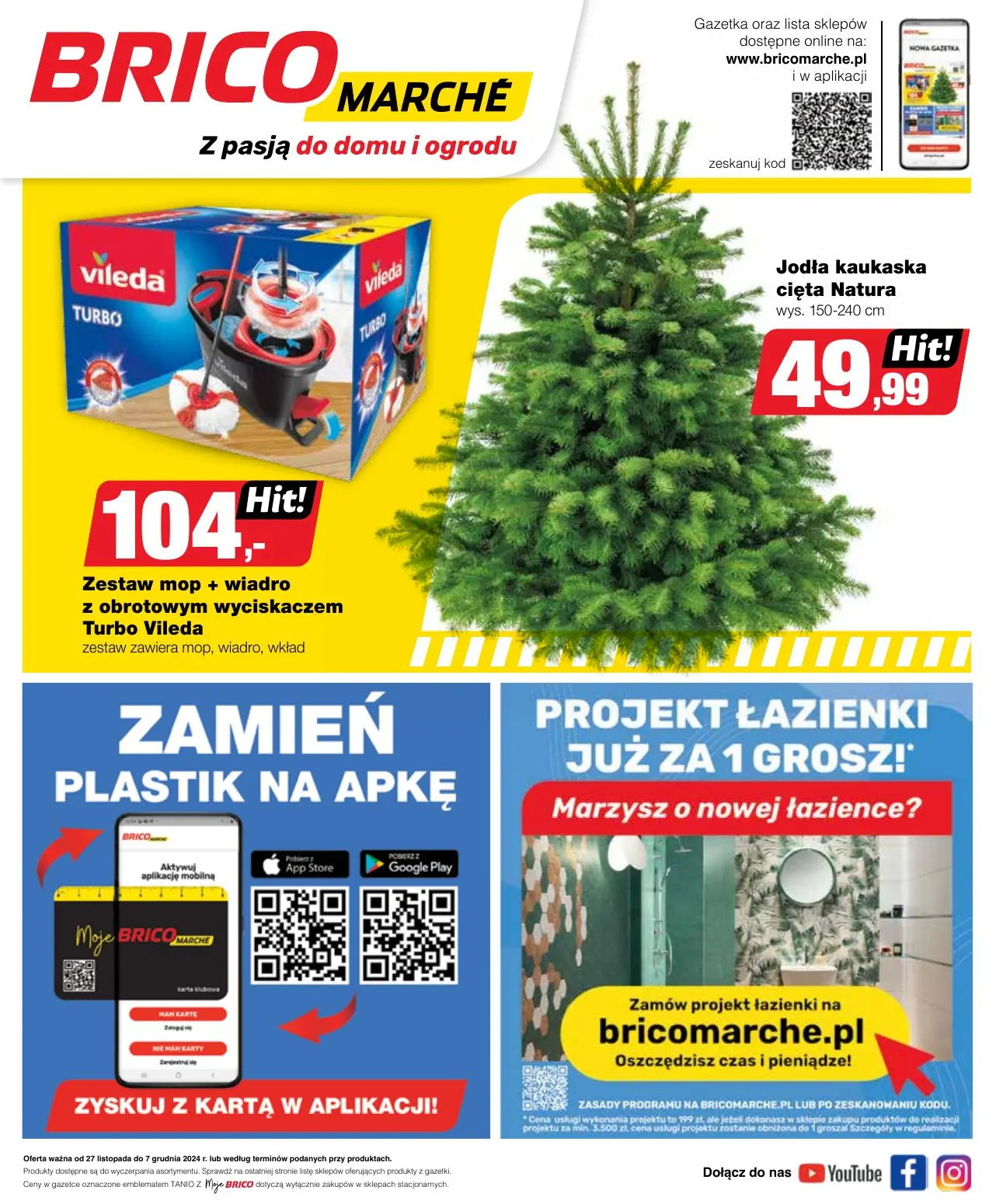 gazetka promocyjna BRICOMARCHE Z pasją do domu i ogrodu - Strona 1