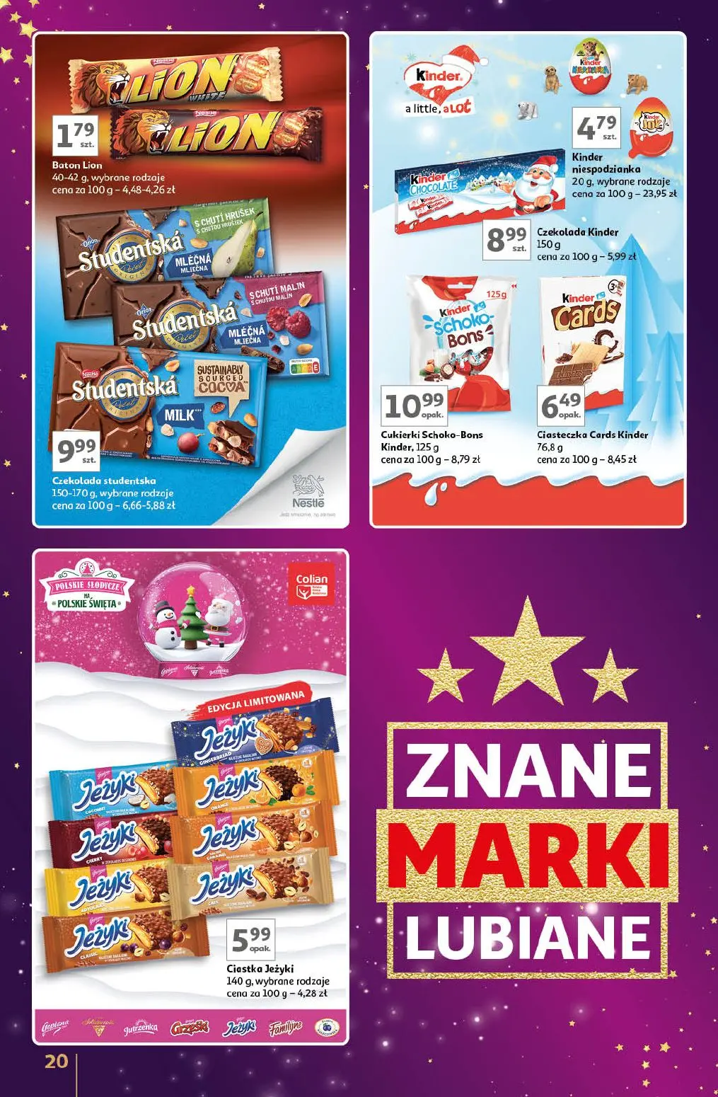 gazetka promocyjna Auchan Znane lubiane marki - Strona 20