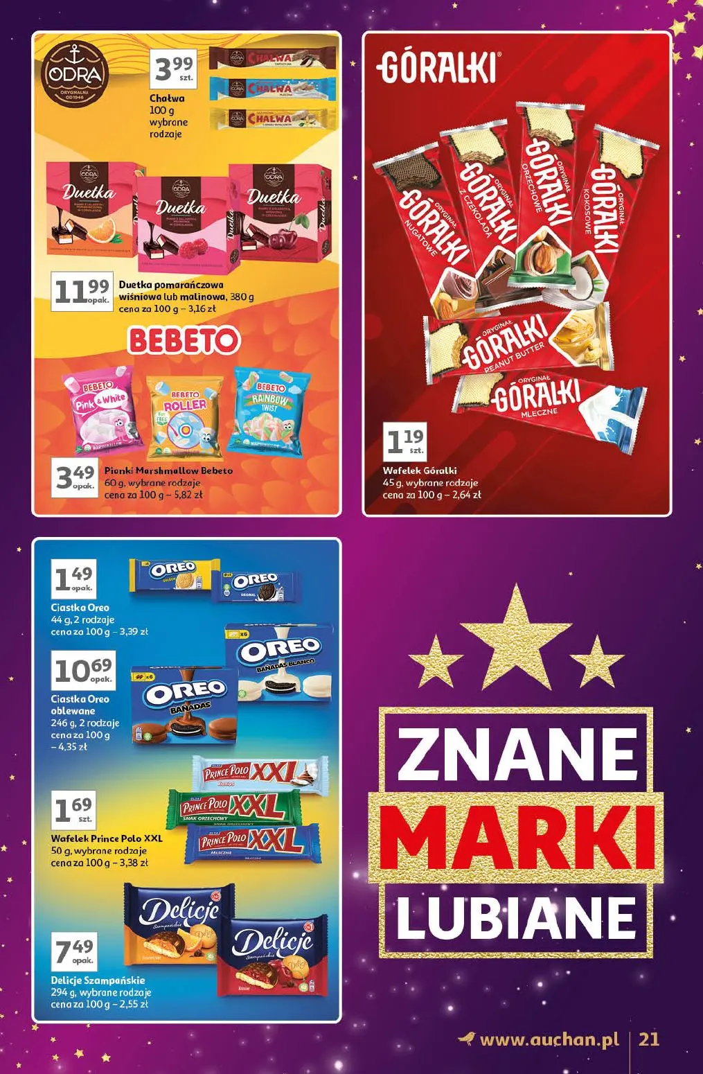 gazetka promocyjna Auchan Znane lubiane marki - Strona 21