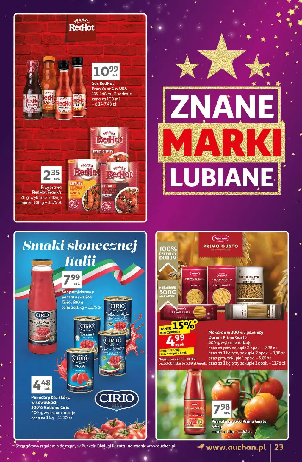 gazetka promocyjna Auchan Znane lubiane marki - Strona 23