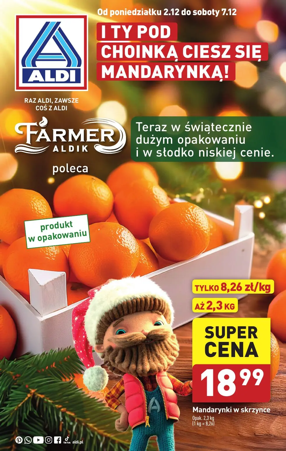 gazetka promocyjna ALDI Farmer Aldik poleca - Strona 1