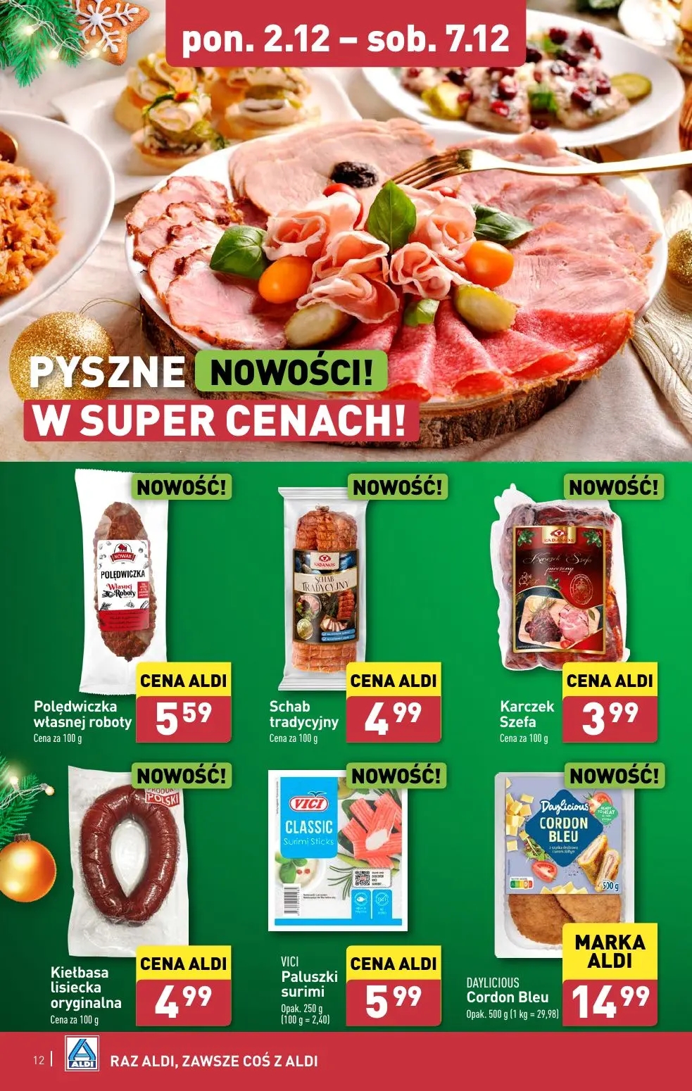 gazetka promocyjna ALDI Raz ALDI, zawsze coś z ALDI - Strona 12