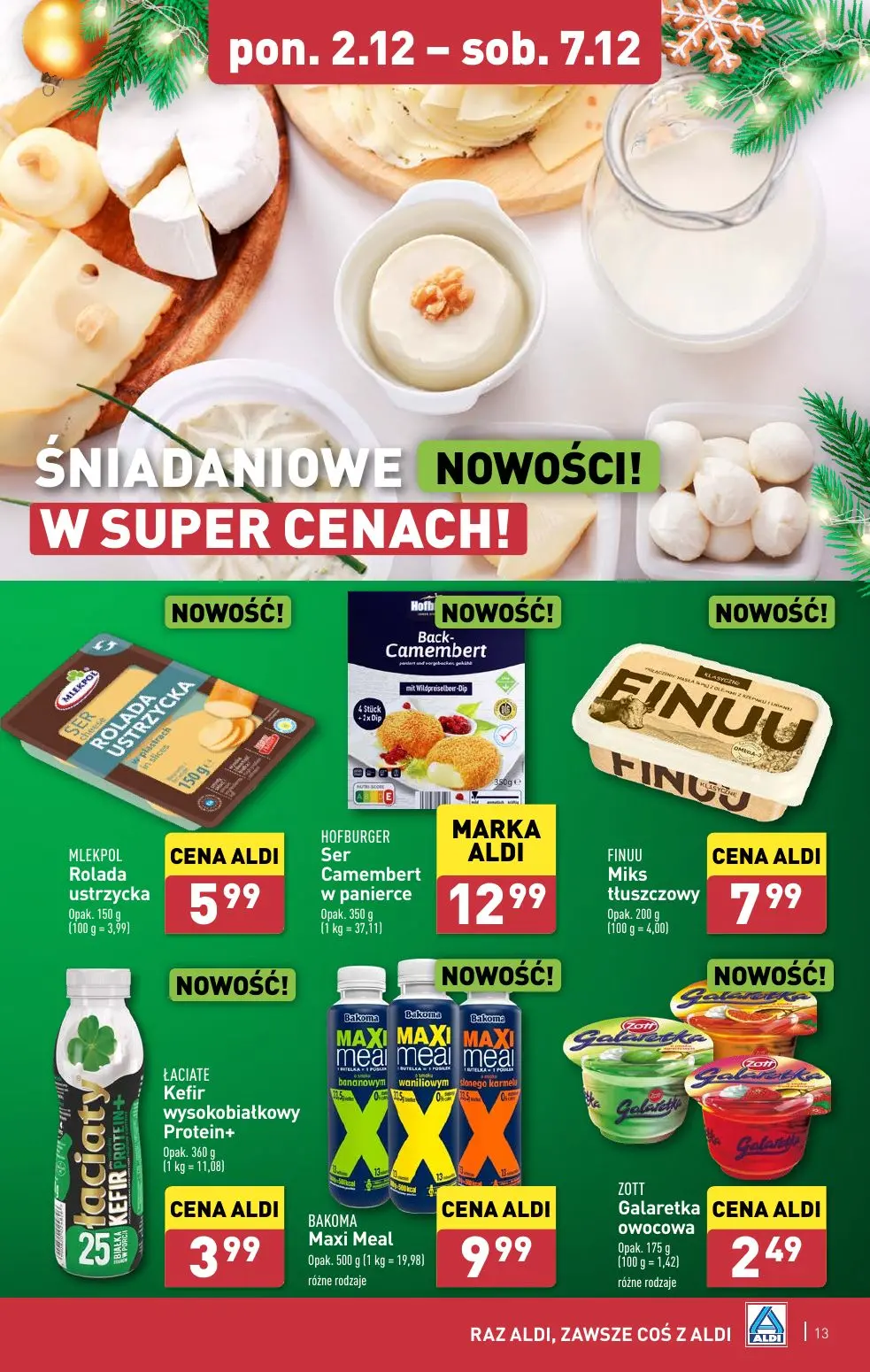 gazetka promocyjna ALDI Raz ALDI, zawsze coś z ALDI - Strona 13