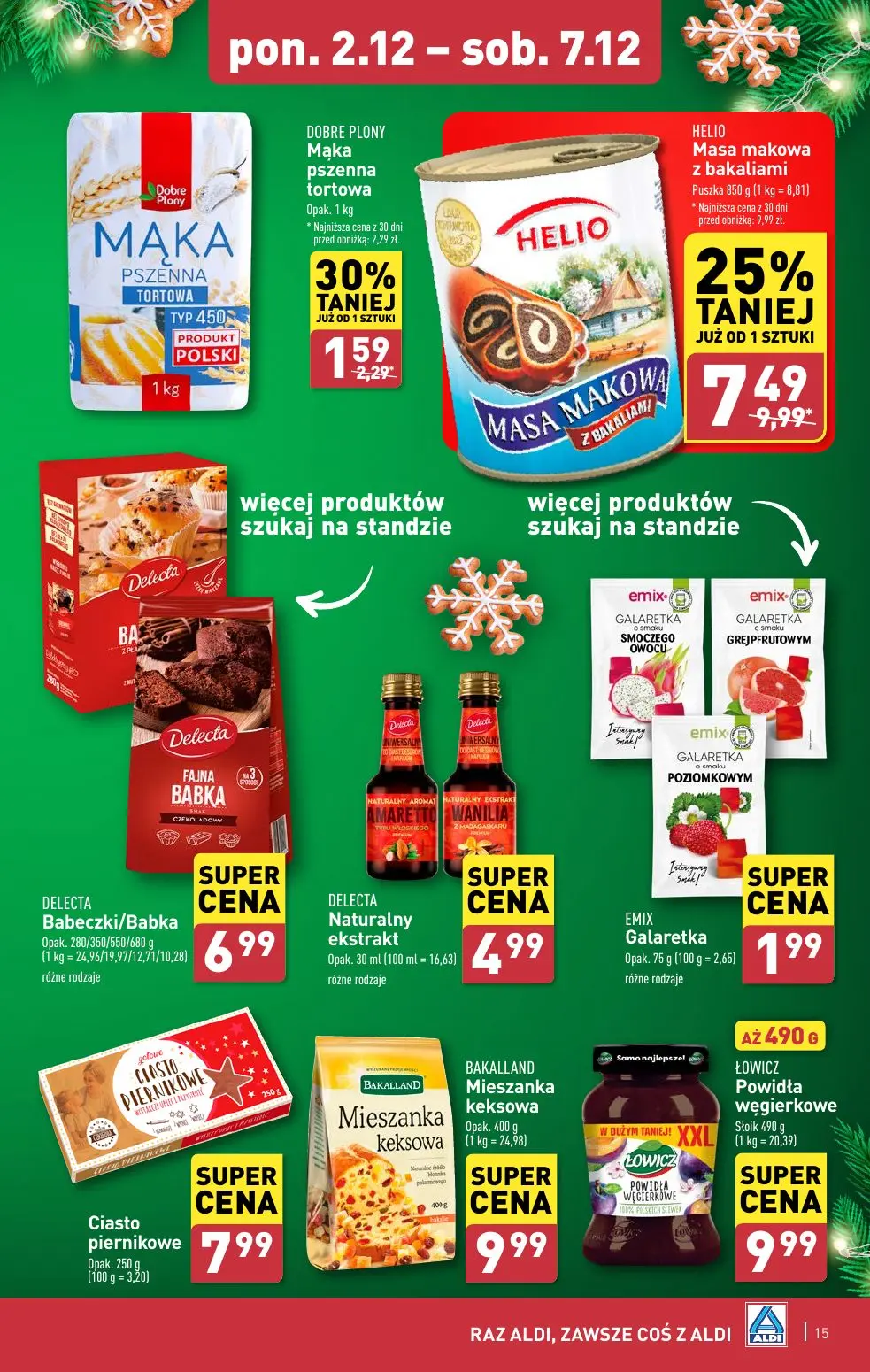 gazetka promocyjna ALDI Raz ALDI, zawsze coś z ALDI - Strona 15