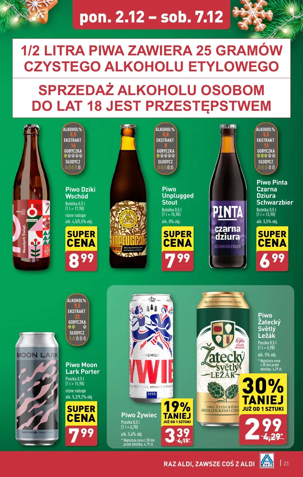 gazetka promocyjna ALDI Raz ALDI, zawsze coś z ALDI - Strona 23