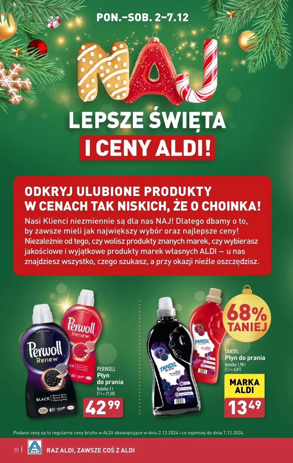 gazetka promocyjna ALDI Raz ALDI, zawsze coś z ALDI - Strona 30