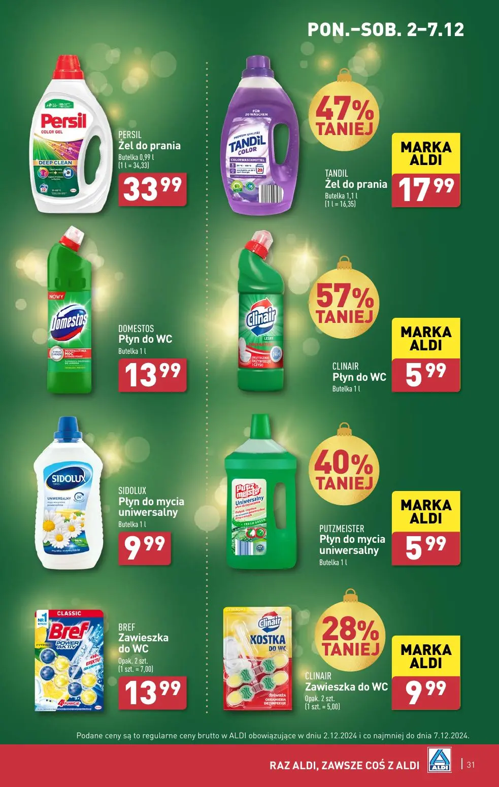 gazetka promocyjna ALDI Raz ALDI, zawsze coś z ALDI - Strona 31