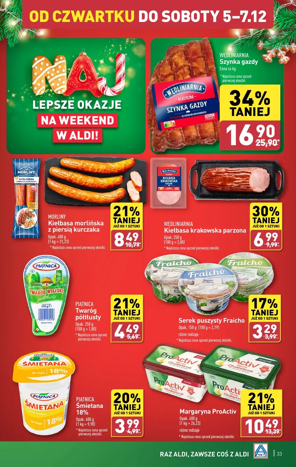 gazetka promocyjna ALDI Raz ALDI, zawsze coś z ALDI - Strona 33