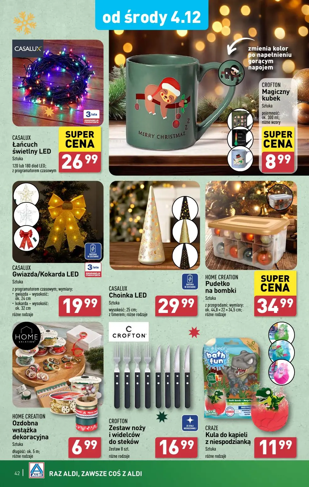 gazetka promocyjna ALDI Raz ALDI, zawsze coś z ALDI - Strona 42