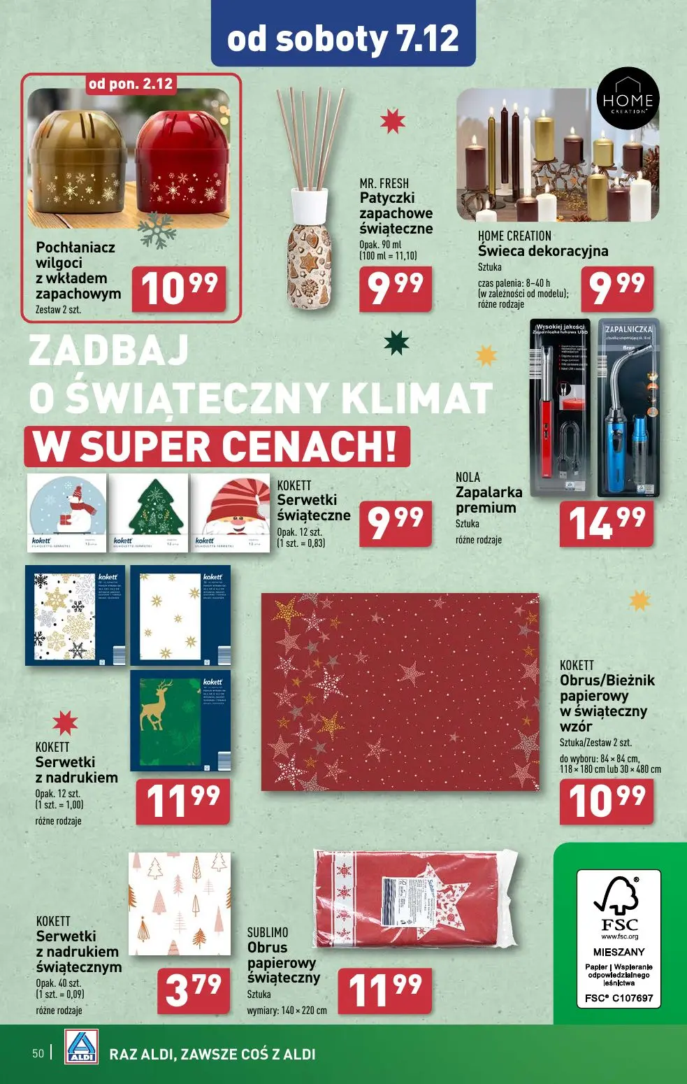 gazetka promocyjna ALDI Raz ALDI, zawsze coś z ALDI - Strona 50