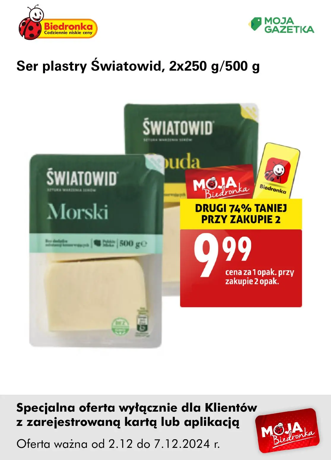 gazetka promocyjna Biedronka Oferta z kartą Moja Biedronka - Strona 6