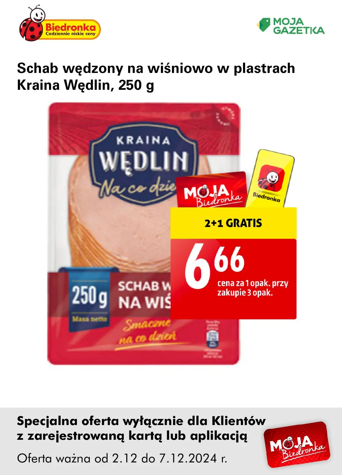 gazetka promocyjna Biedronka Oferta z kartą Moja Biedronka - Strona 7