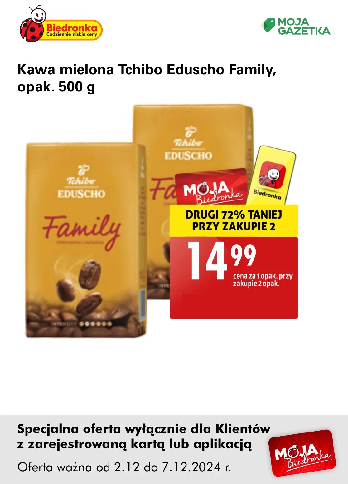 gazetka promocyjna Biedronka Oferta z kartą Moja Biedronka - Strona 8