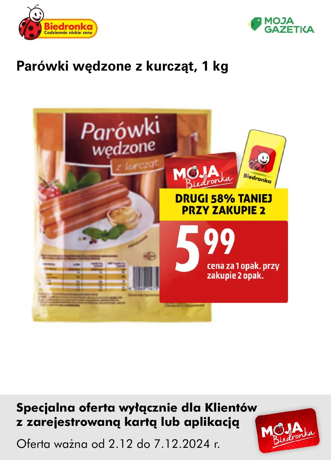 gazetka promocyjna Biedronka Oferta z kartą Moja Biedronka - Strona 17