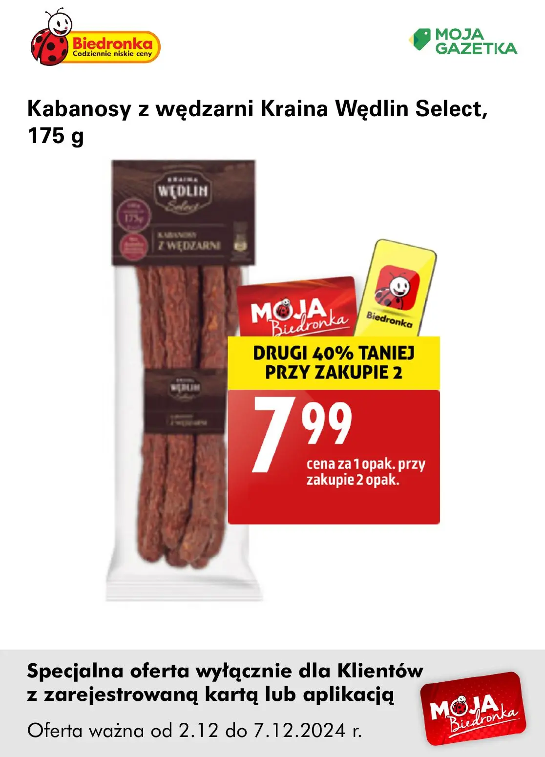 gazetka promocyjna Biedronka Oferta z kartą Moja Biedronka - Strona 20