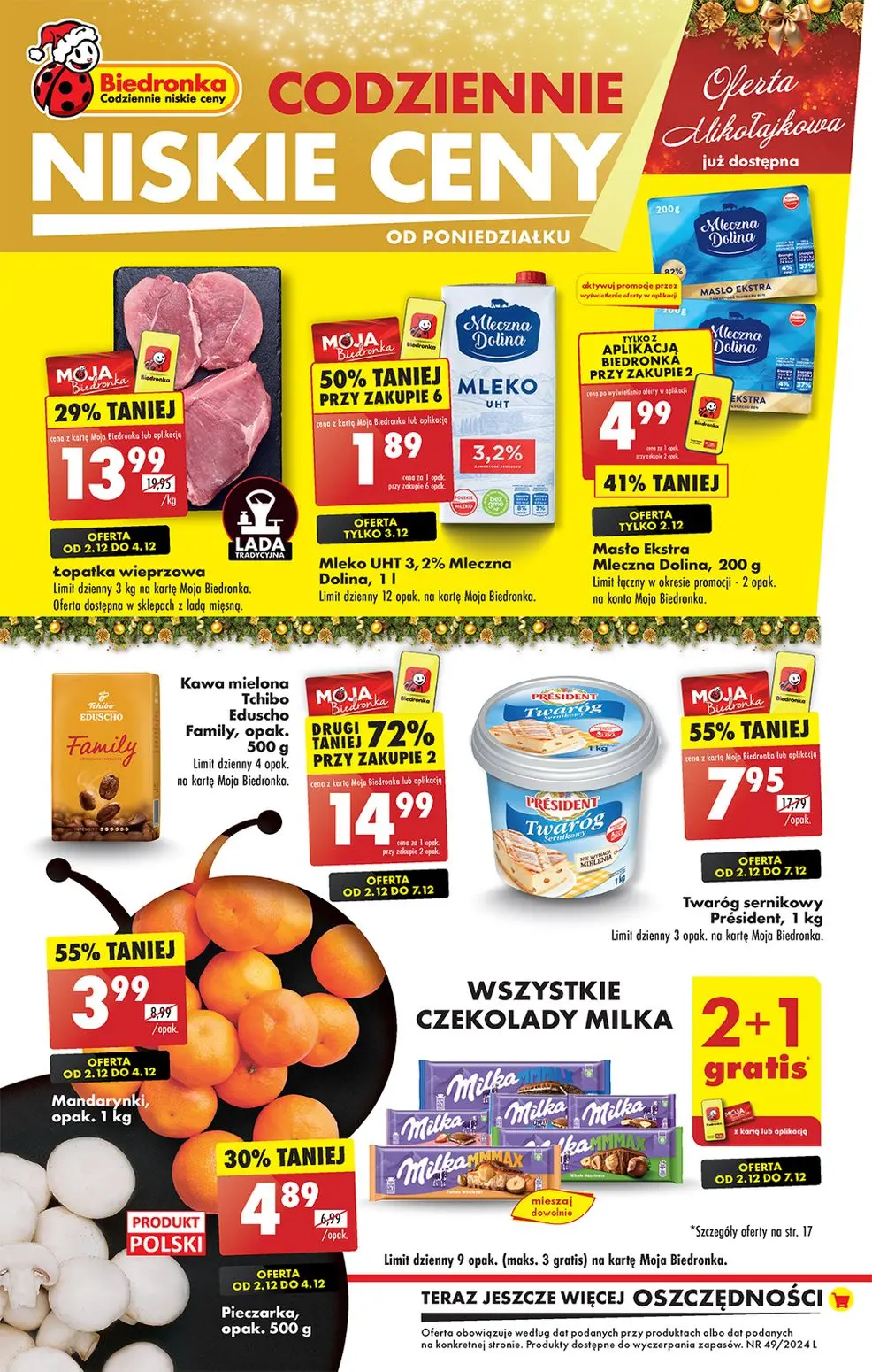 gazetka promocyjna Biedronka Lada tradycyjna. Od poniedziałku - Strona 1