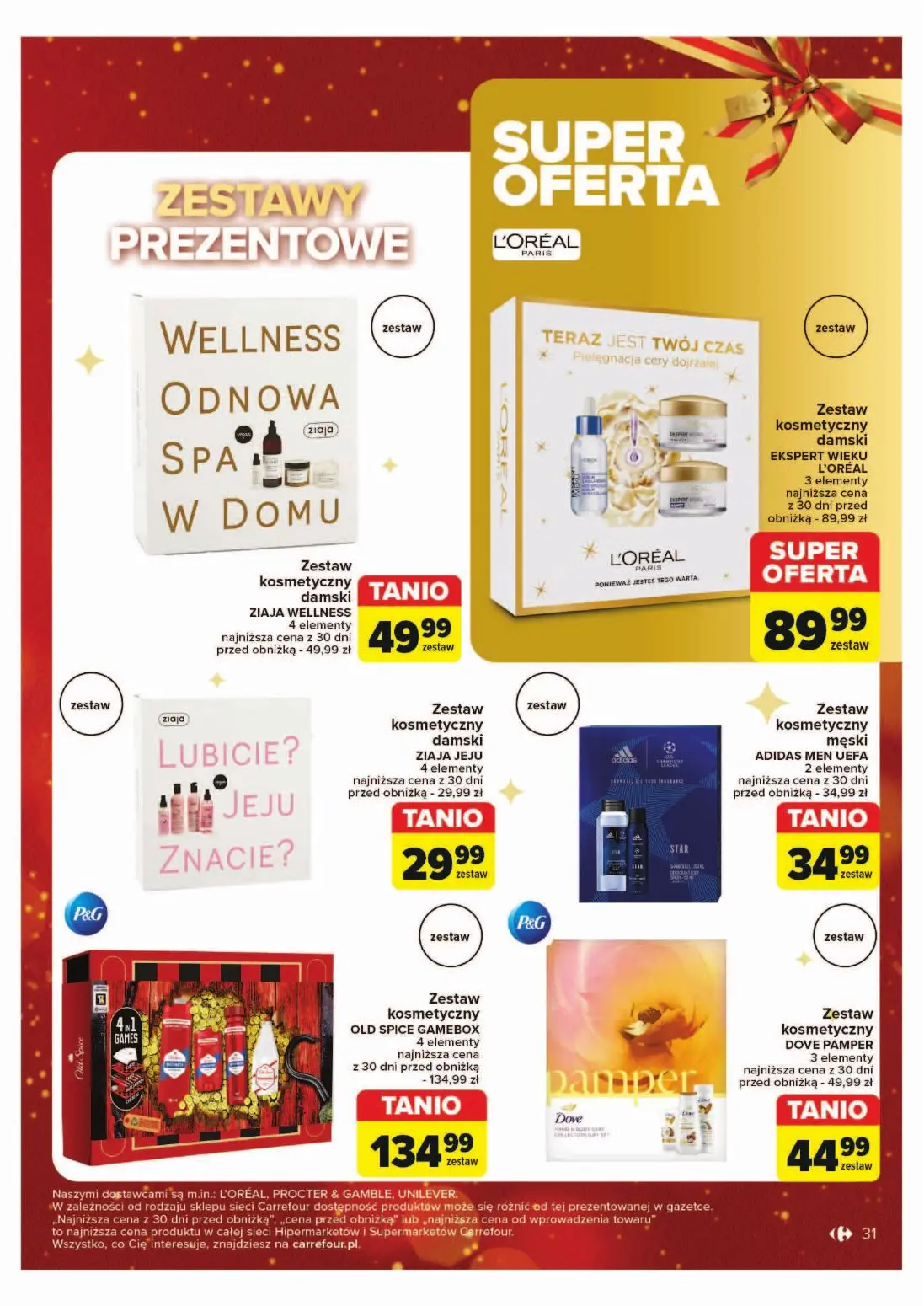 gazetka promocyjna Carrefour Market Rozsmakuj się w Świętach w najlepszych cenach - Strona 31