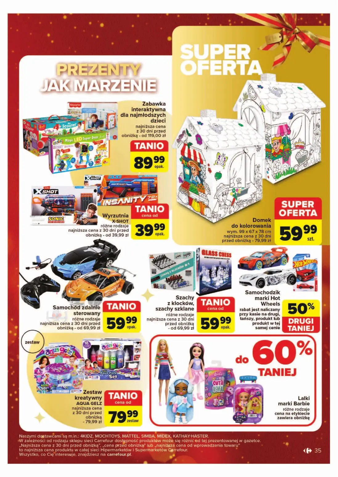 gazetka promocyjna Carrefour Market Rozsmakuj się w Świętach w najlepszych cenach - Strona 35