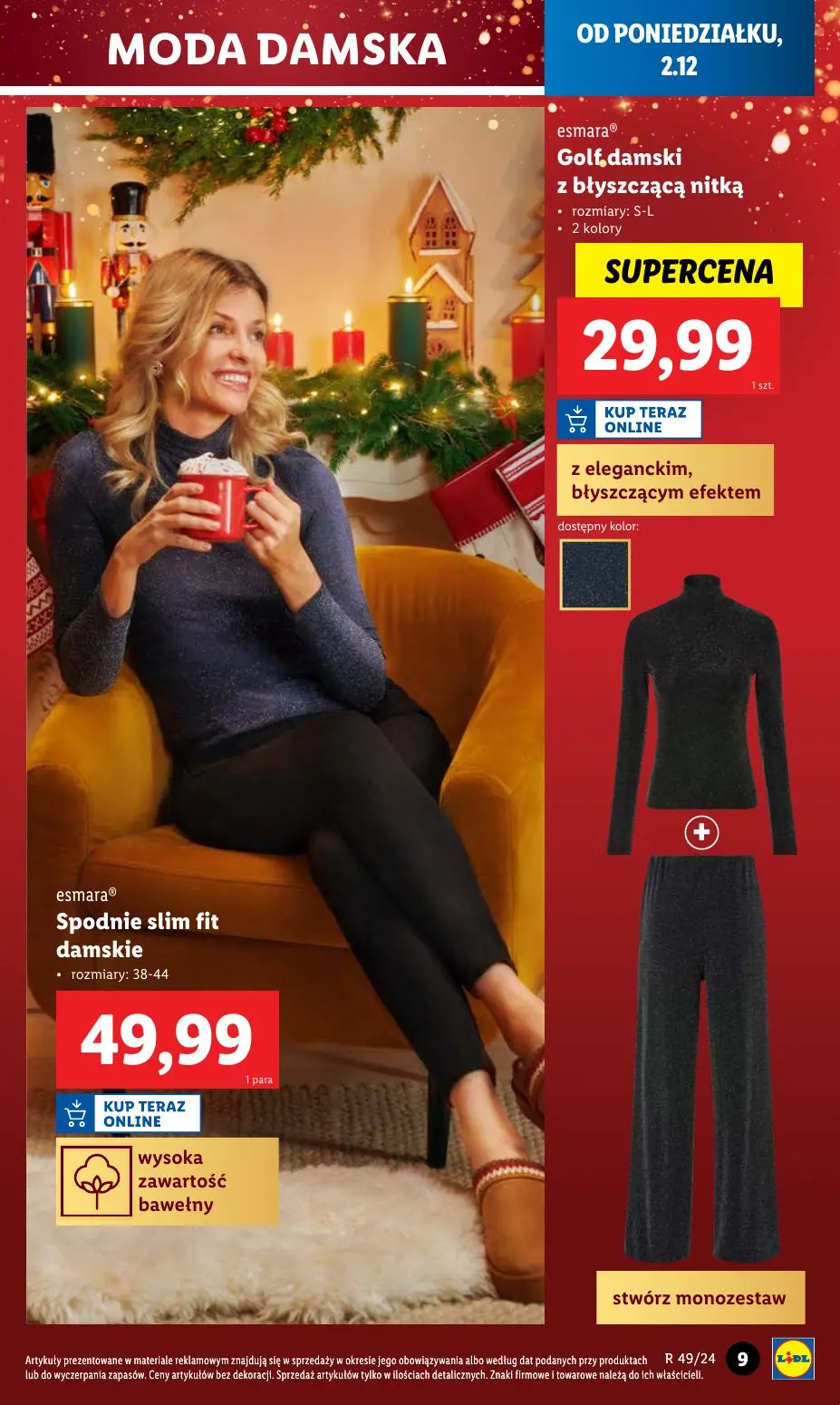 gazetka promocyjna LIDL Świąteczny katalog okazji - Strona 9