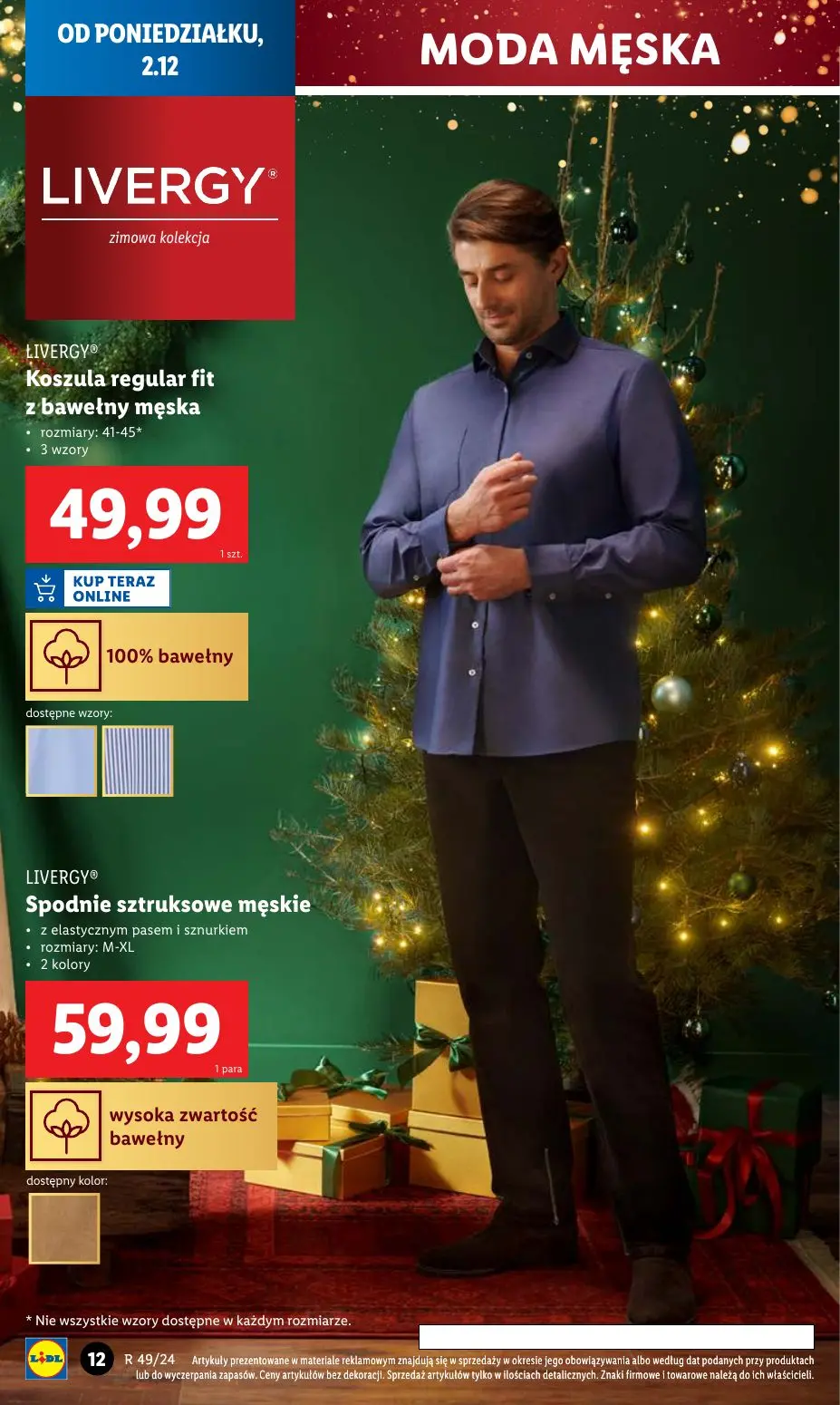 gazetka promocyjna LIDL Świąteczny katalog okazji - Strona 12