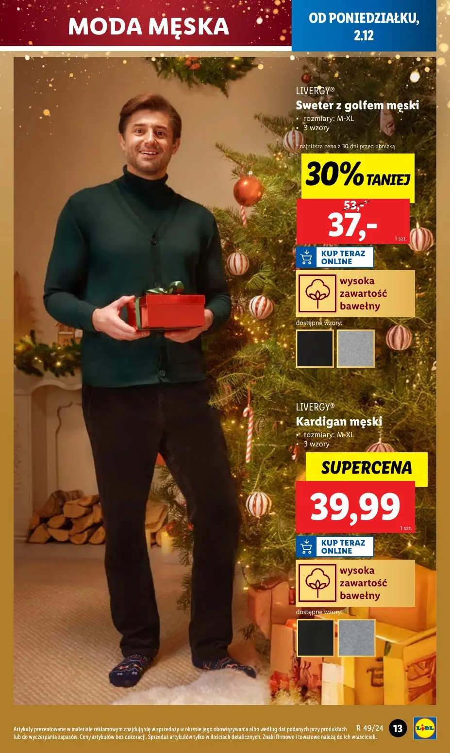 gazetka promocyjna LIDL Świąteczny katalog okazji - Strona 13