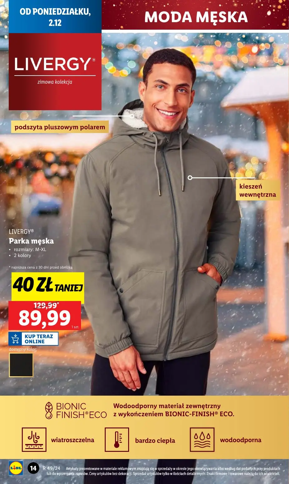 gazetka promocyjna LIDL Świąteczny katalog okazji - Strona 14