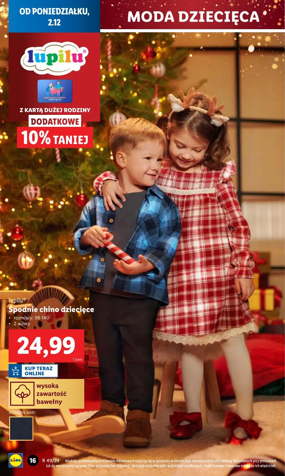 gazetka promocyjna LIDL Świąteczny katalog okazji - Strona 16