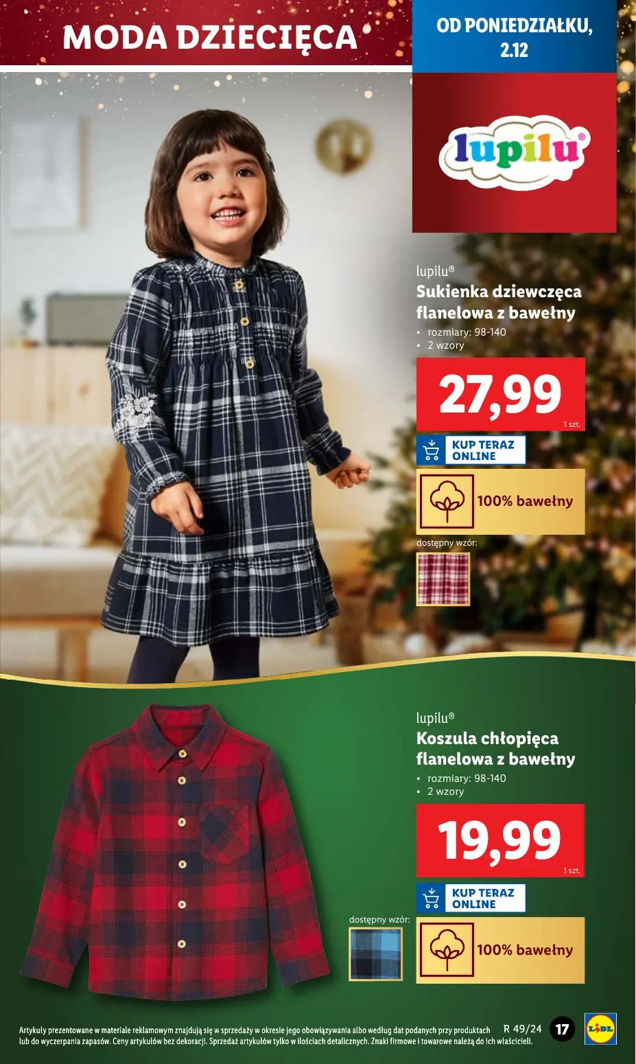 gazetka promocyjna LIDL Świąteczny katalog okazji - Strona 17