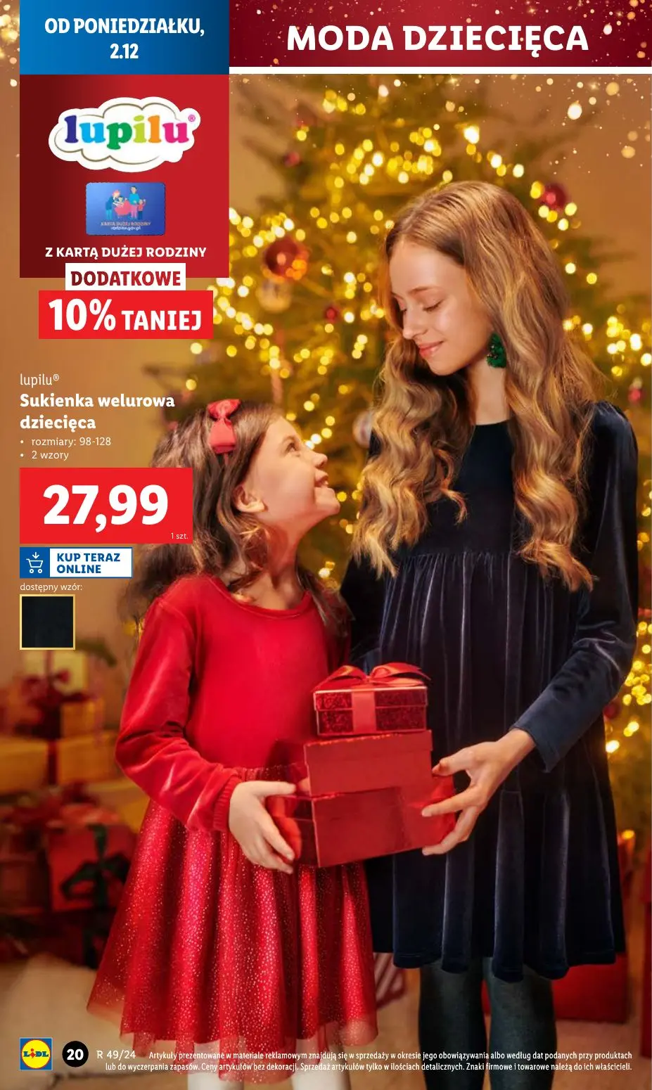 gazetka promocyjna LIDL Świąteczny katalog okazji - Strona 20