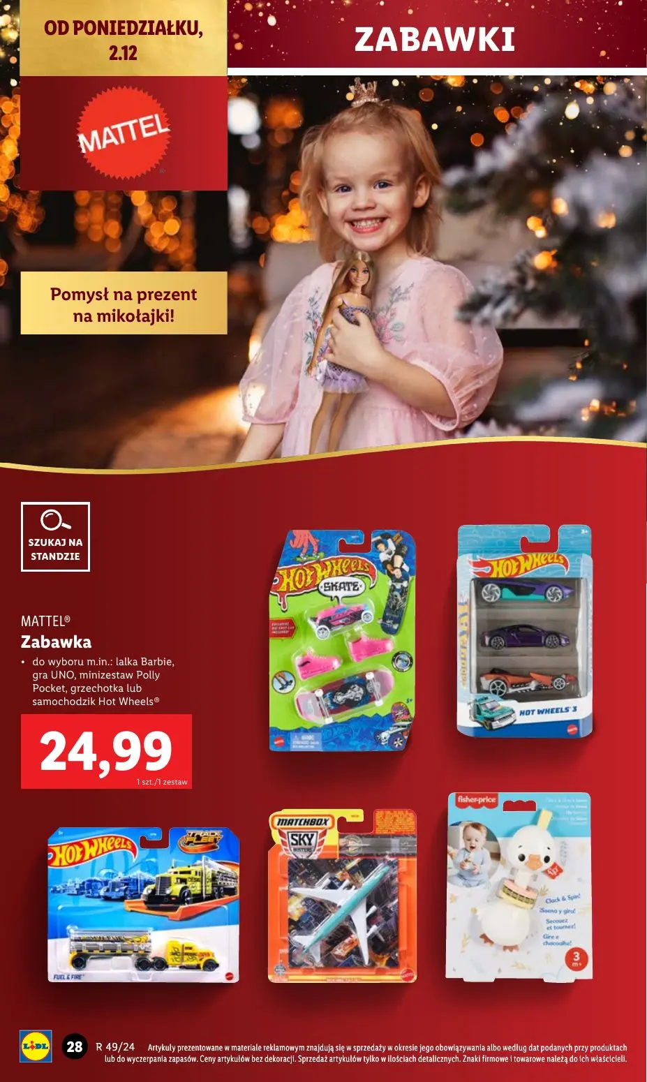 gazetka promocyjna LIDL Świąteczny katalog okazji - Strona 28