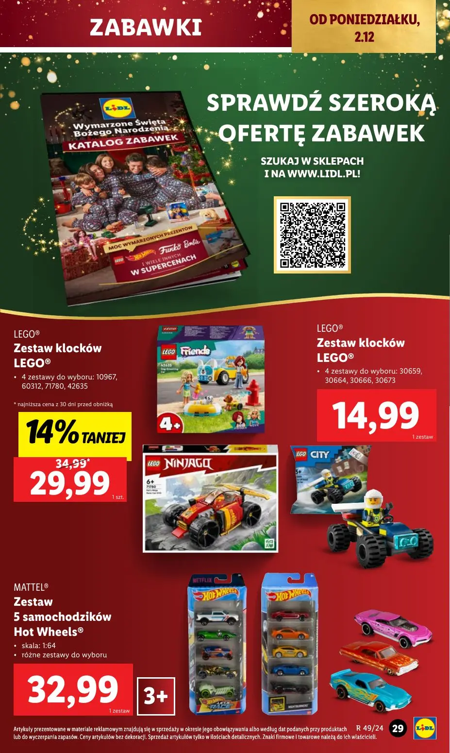 gazetka promocyjna LIDL Świąteczny katalog okazji - Strona 29