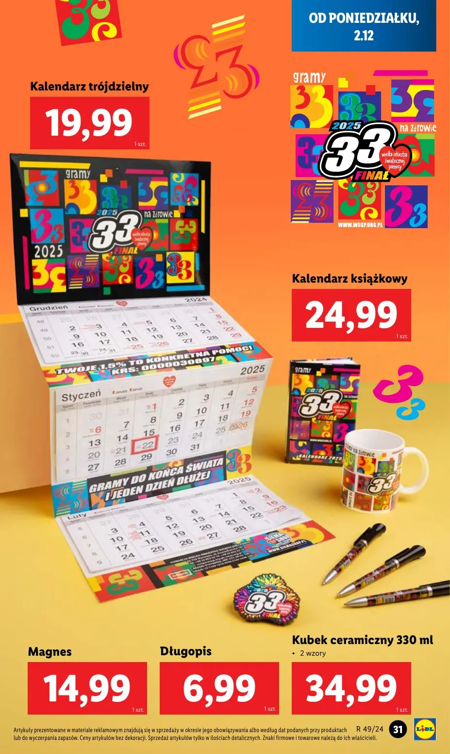 gazetka promocyjna LIDL Świąteczny katalog okazji - Strona 35