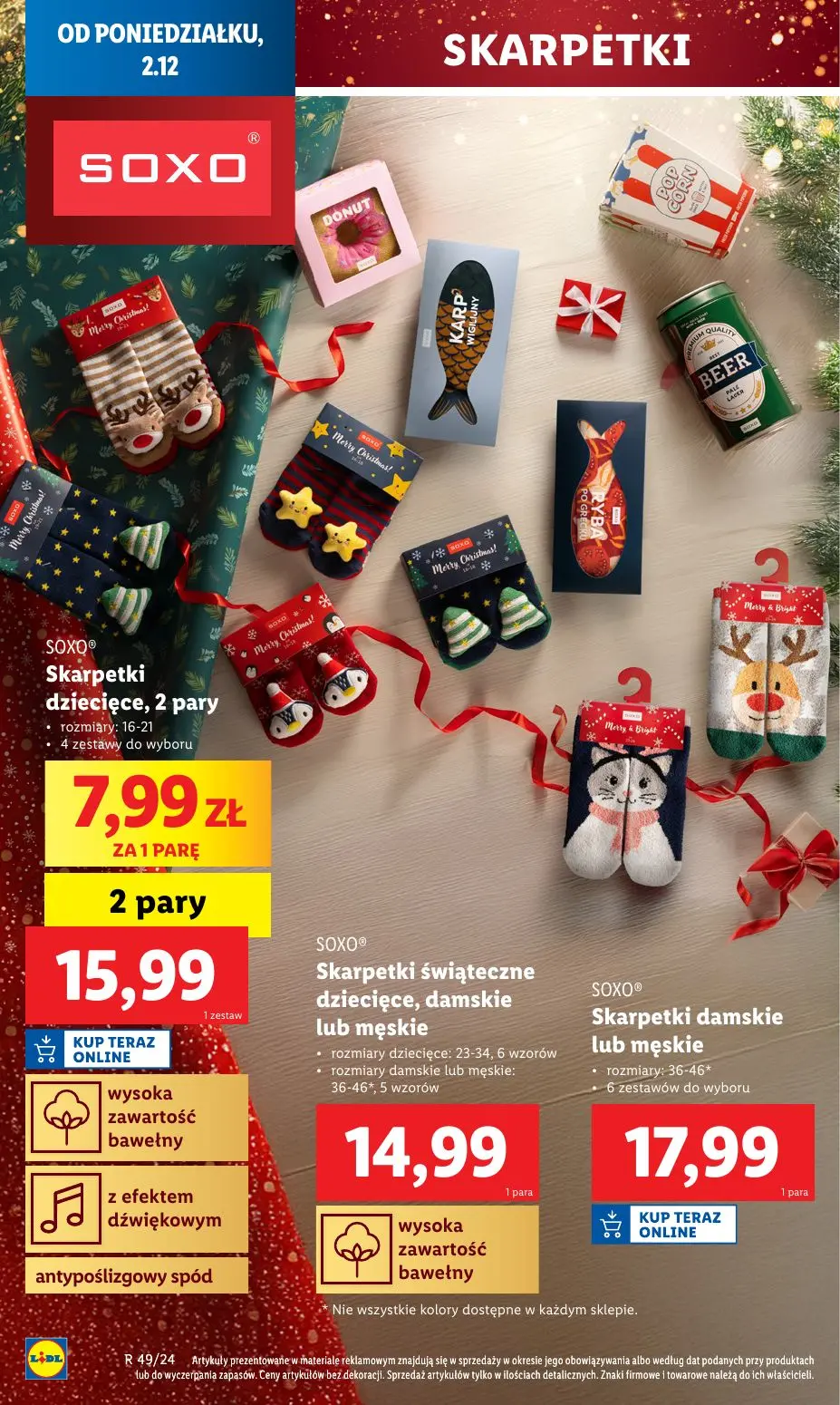 gazetka promocyjna LIDL Świąteczny katalog okazji - Strona 38