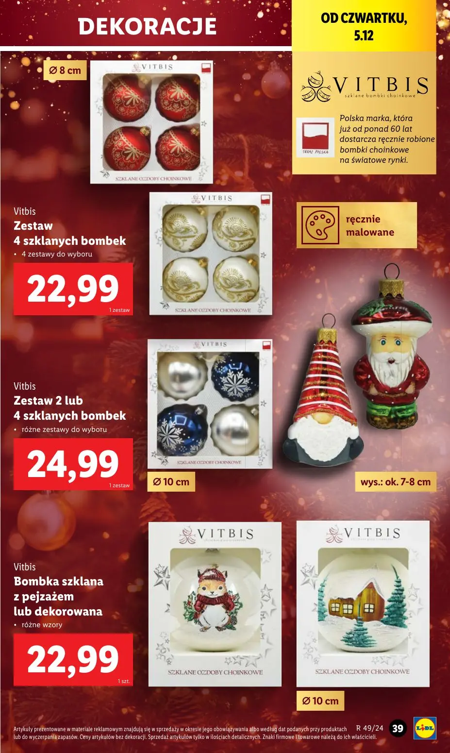 gazetka promocyjna LIDL Świąteczny katalog okazji - Strona 43