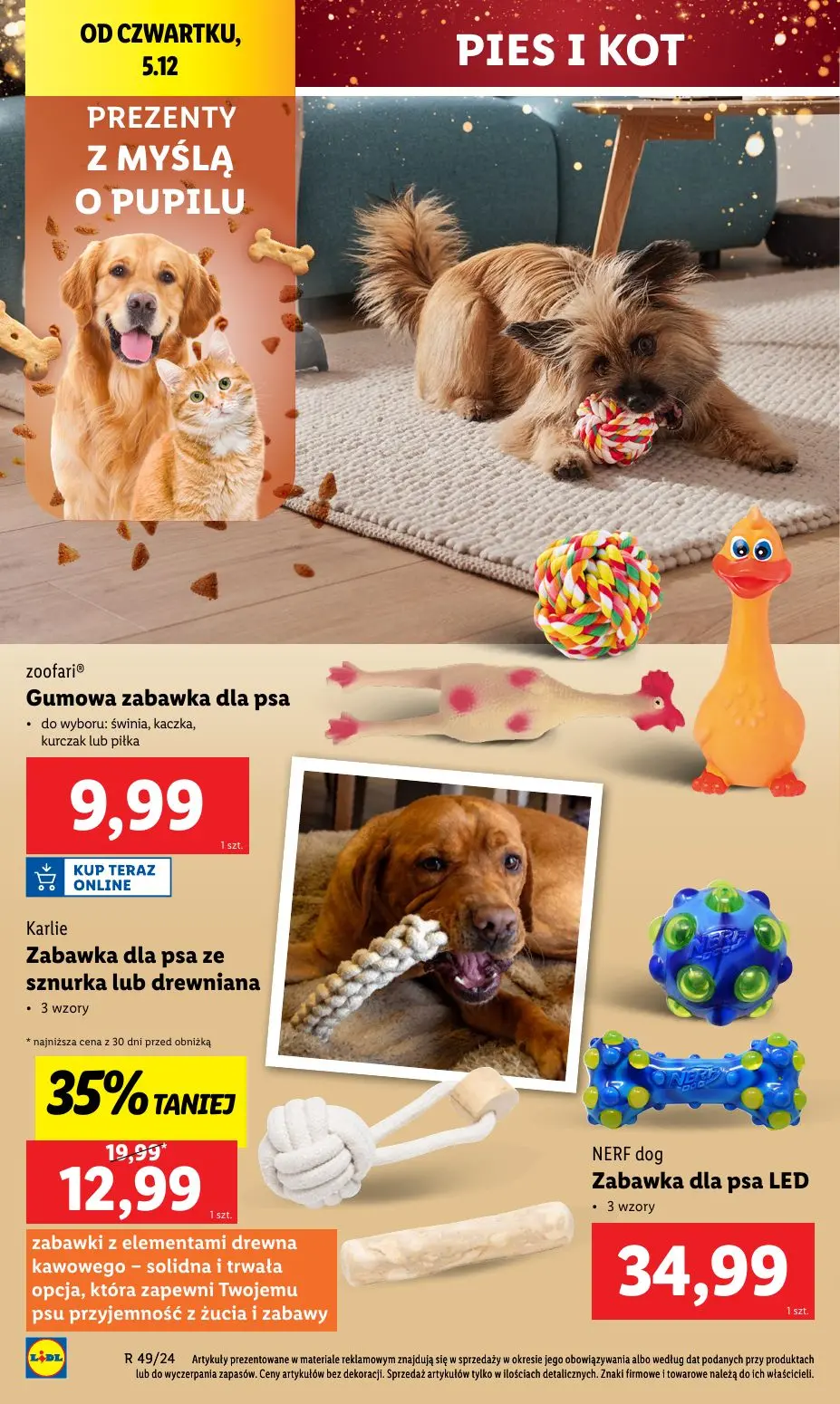 gazetka promocyjna LIDL Świąteczny katalog okazji - Strona 52