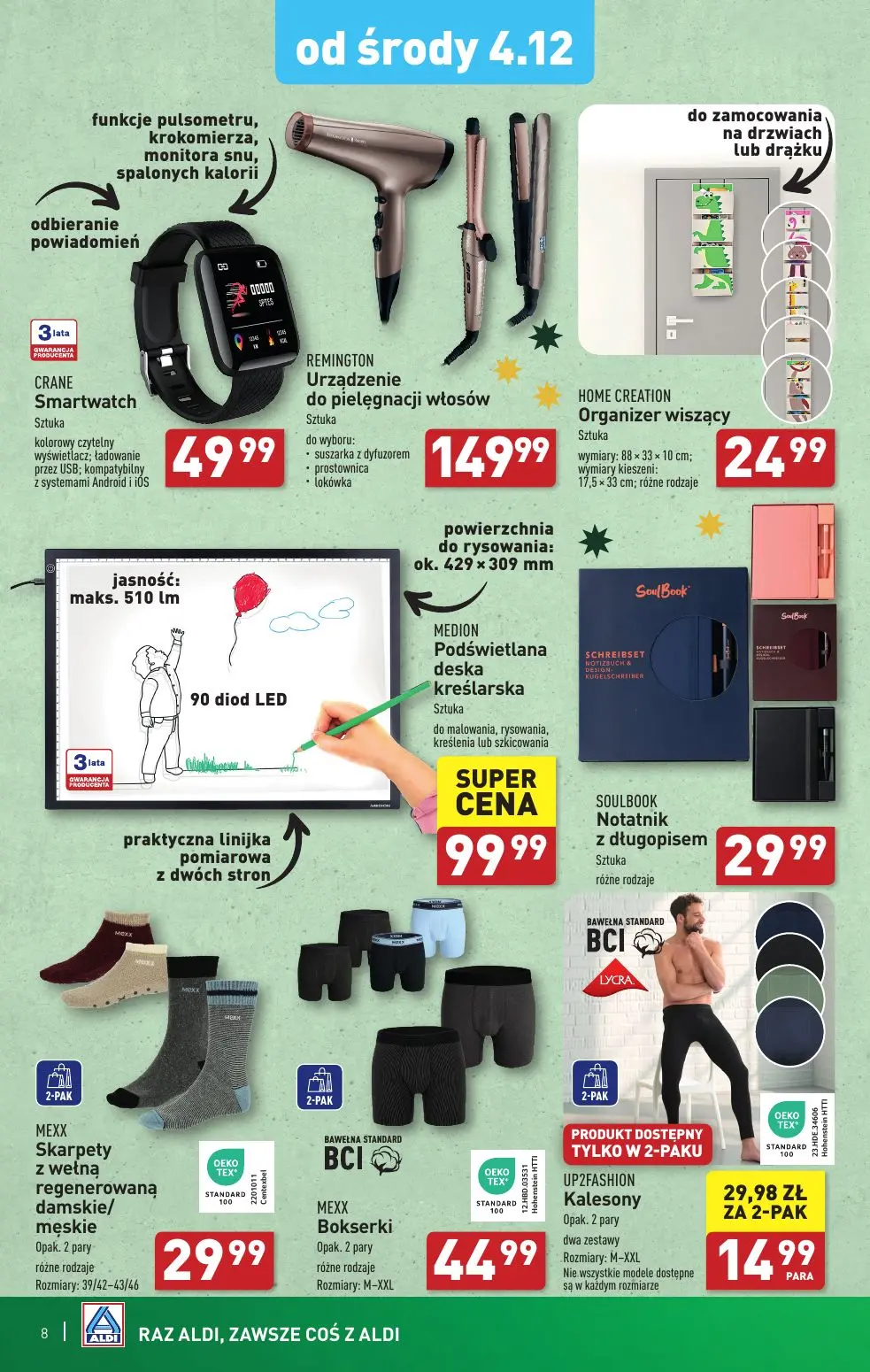 gazetka promocyjna ALDI Od środy i od soboty - Strona 8