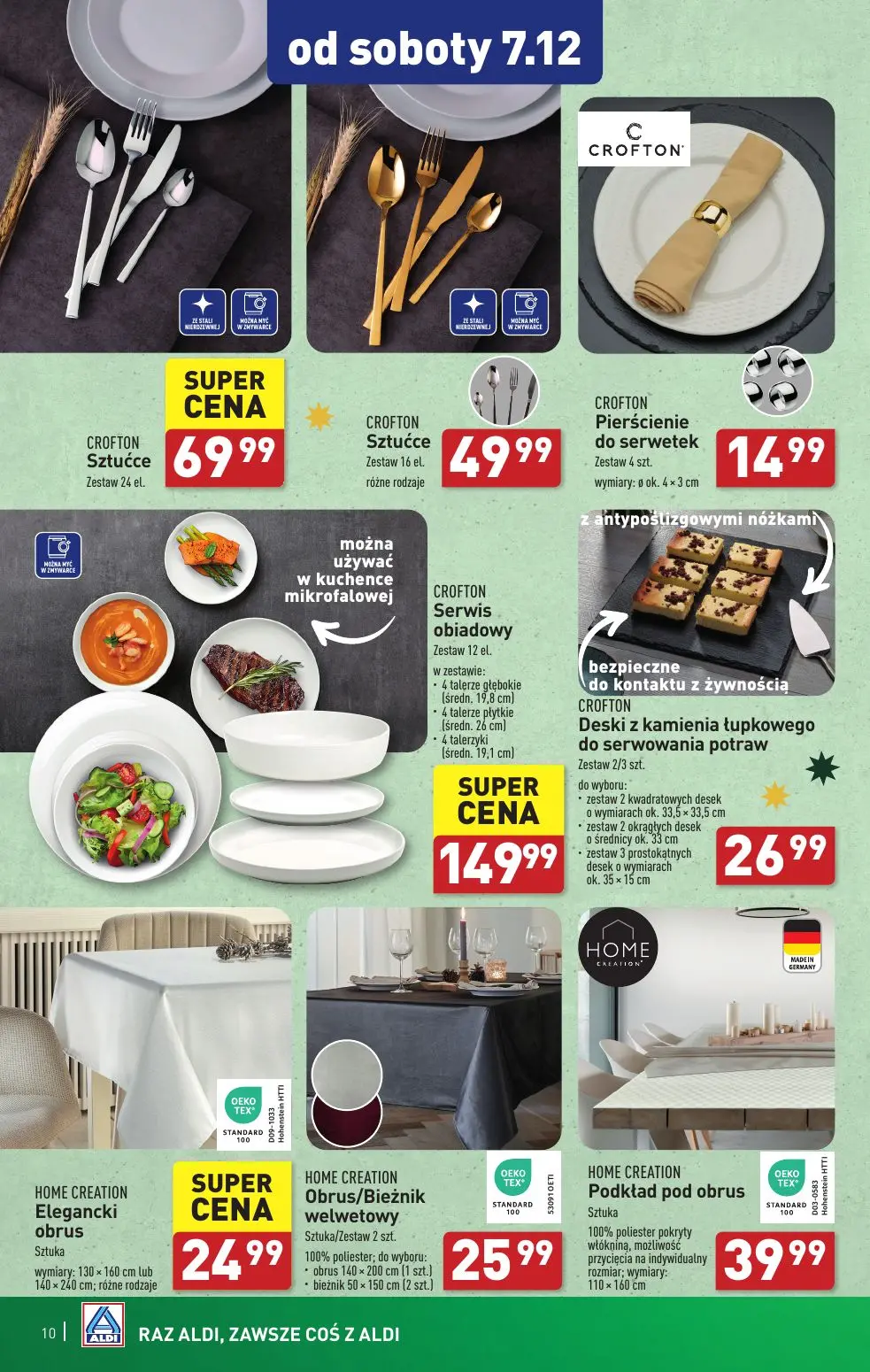 gazetka promocyjna ALDI Od środy i od soboty - Strona 10