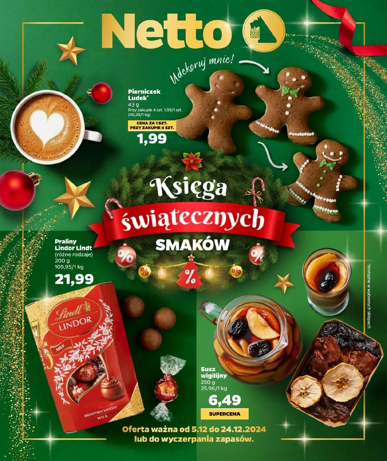 gazetka promocyjna NETTO Księga świątecznych smaków - Strona 1