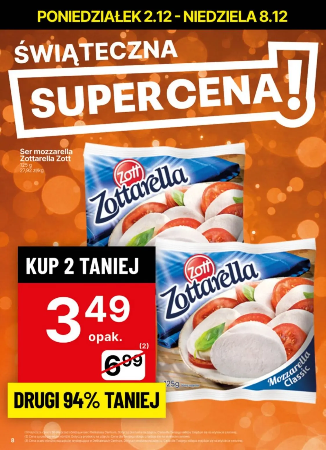 gazetka promocyjna Delikatesy Centrum Od poniedziałku - Strona 8